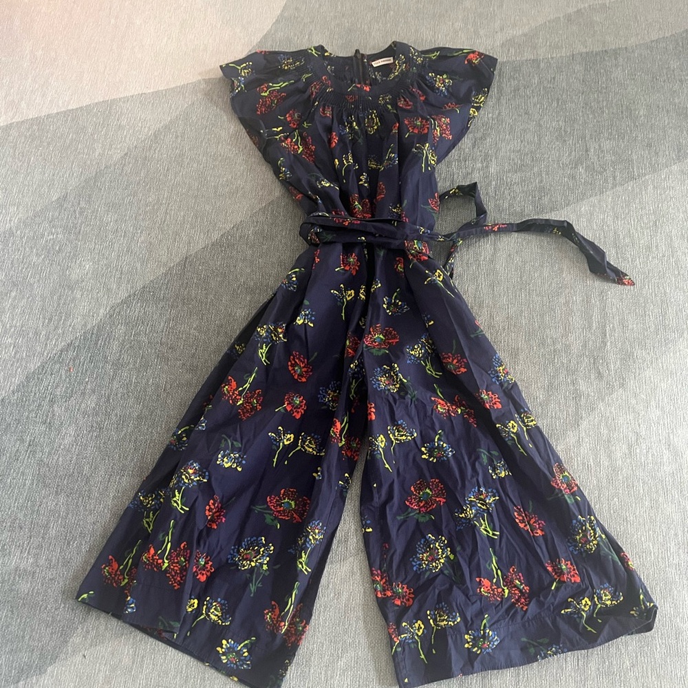 Ulla Johnson Coralie Wide Leg Jumpsuit in floral print